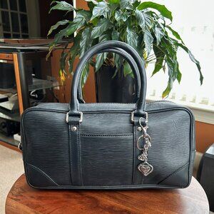 LOUIS VUITTON Epi East-West Satchel Bag Black 👜RARE